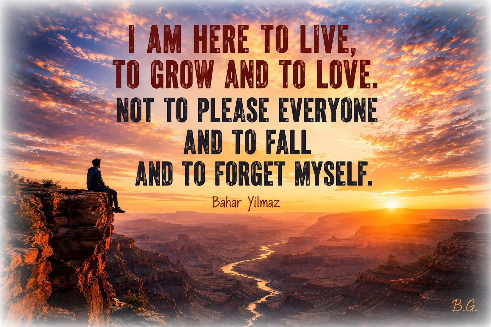 I Am Here to Live, Werk von Boris Gavranic